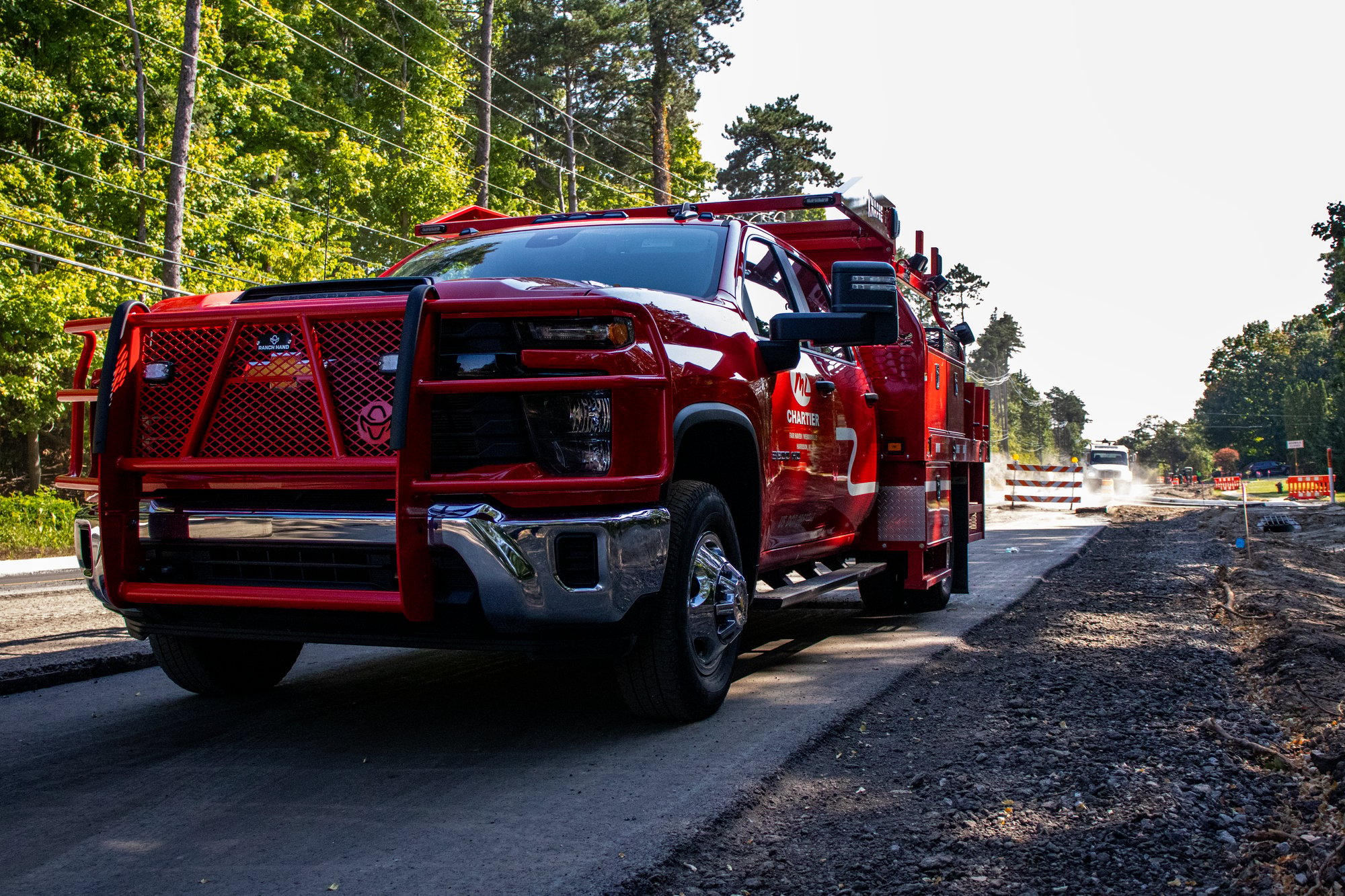 ML Chartier Excavating Support Trucks Equipment